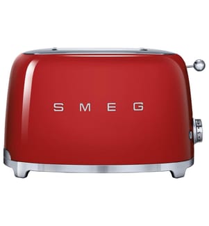 SMEG - Grille-pain 50'S Retro Style TSF01RDEU Rouge