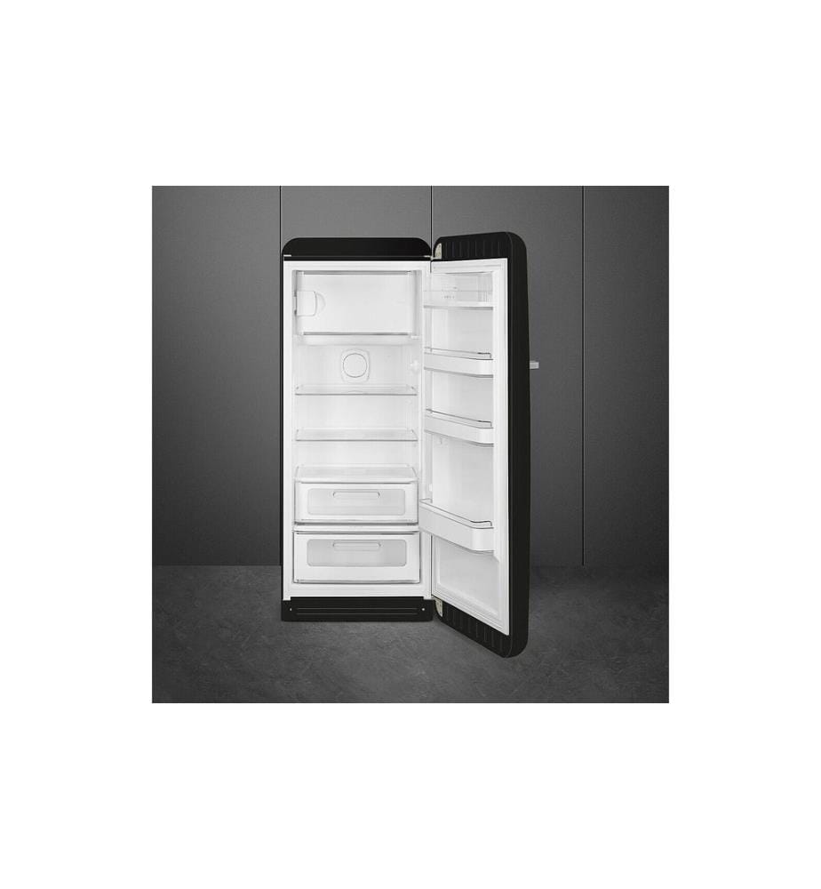 SMEG - Kühlschrank FAB28RBL6 Schwarz, Rechts