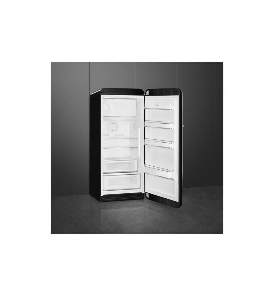 SMEG - Kühlschrank FAB28RBL6 Schwarz, Rechts