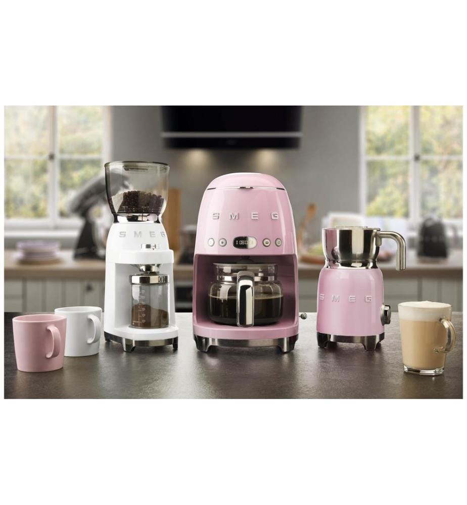 SMEG - Filterkaffeemaschine DCF02PKEU Rosa/Hellpink