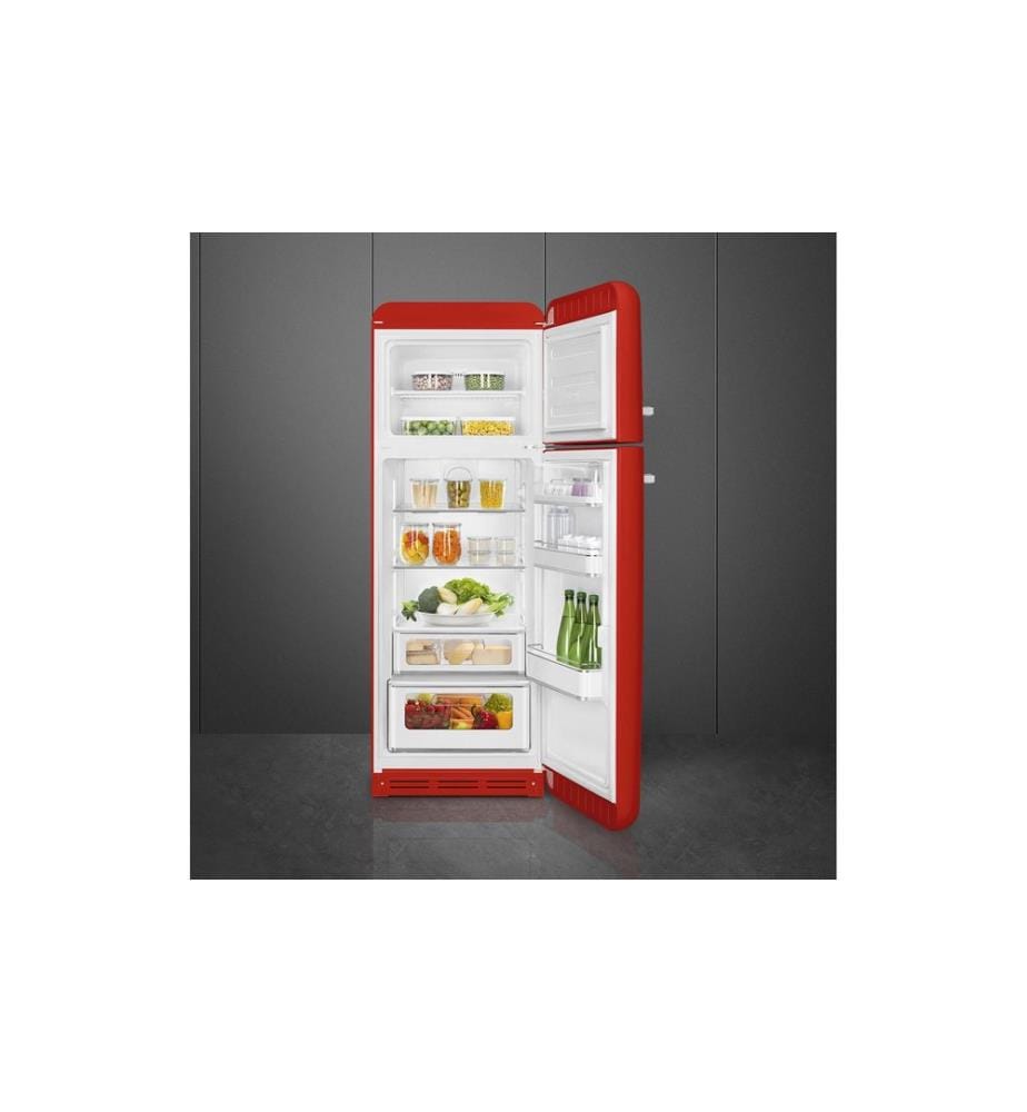 SMEG - Kühl-Gefrierkombination FAB30RRD6 Rot