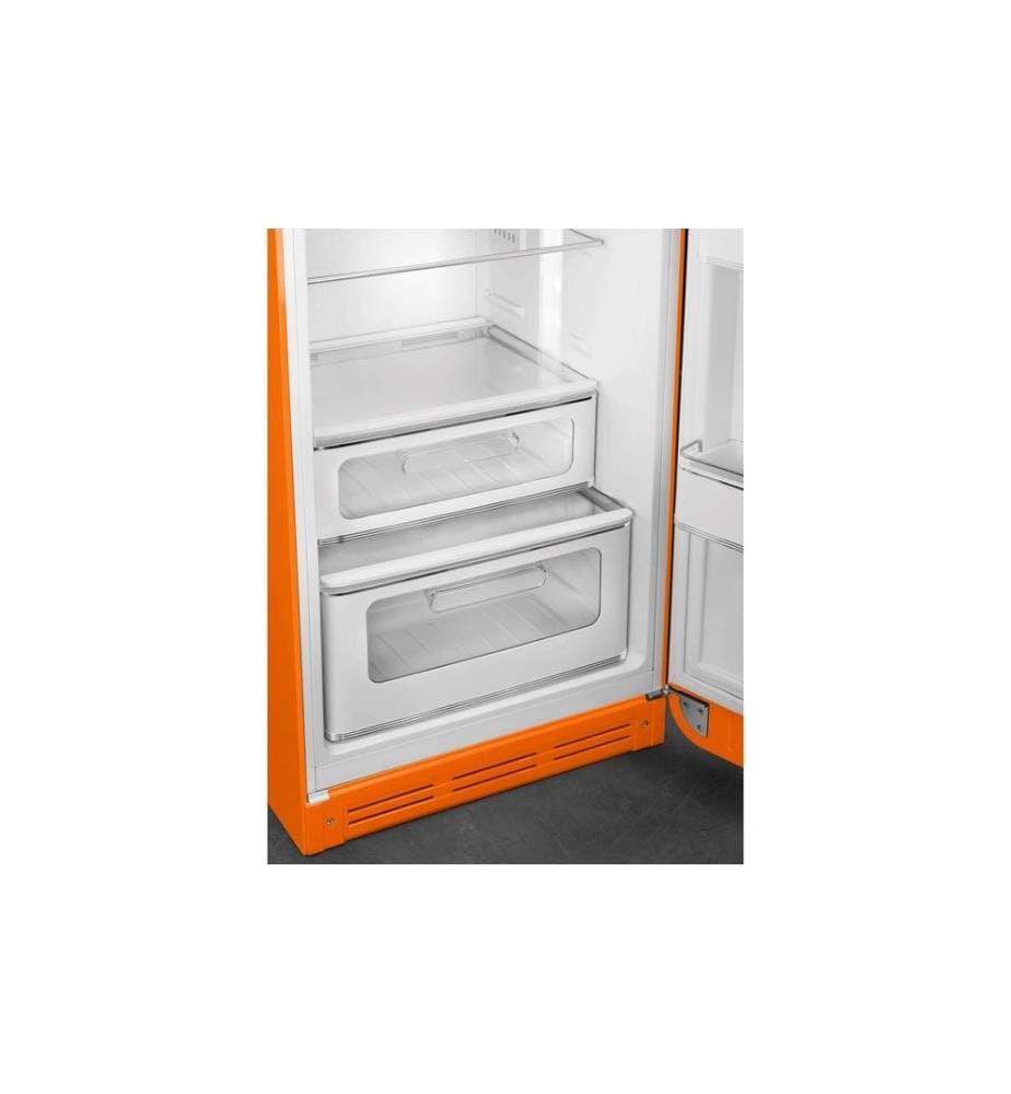 SMEG - Réfrigérateur FAB30ROR6 Orange, Droite