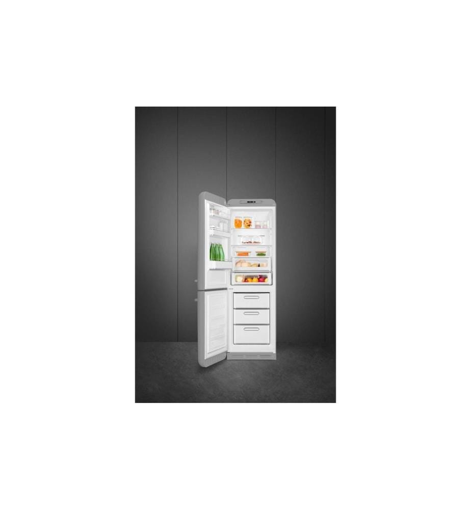 SMEG - Kühl-Gefrierkombination FAB32LSV6 Silber