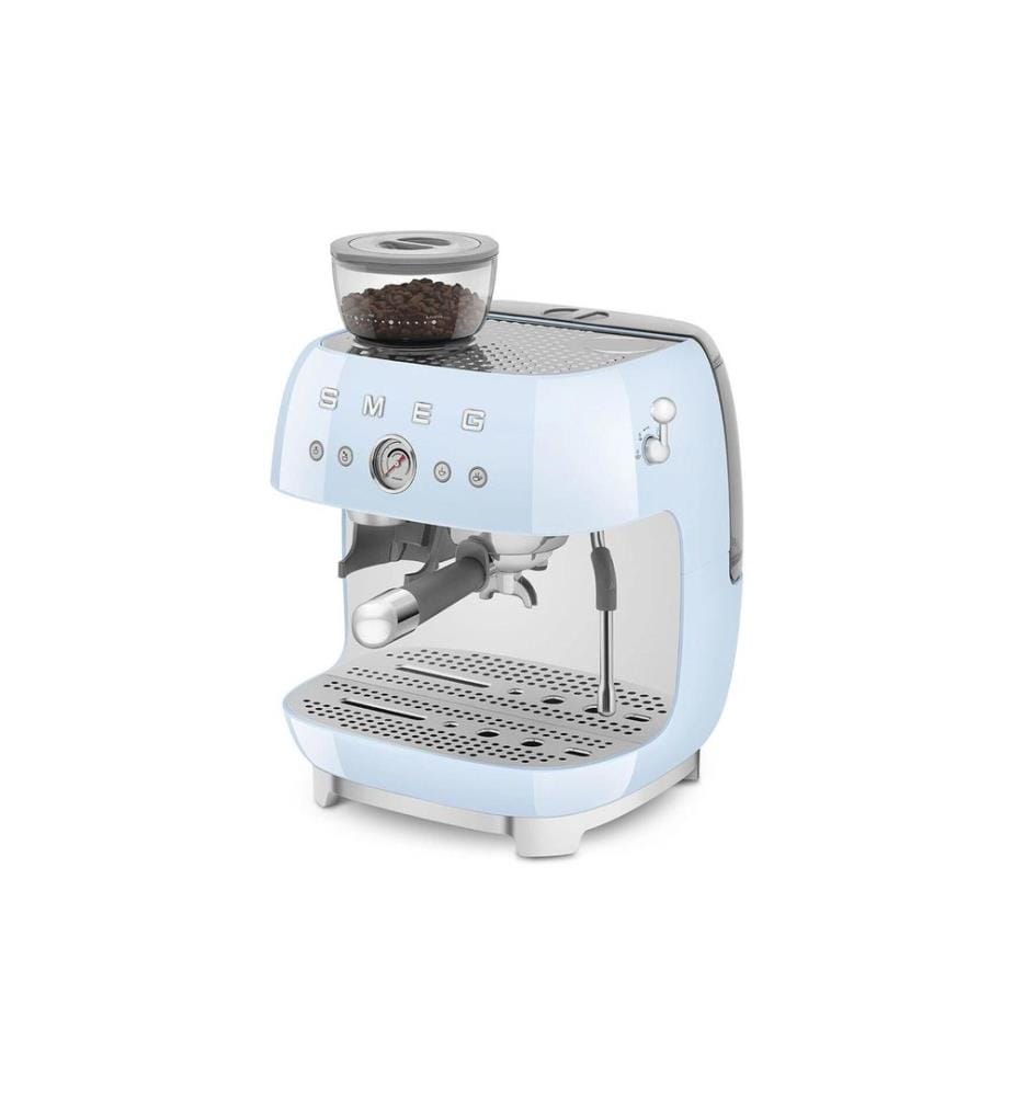 SMEG - Siebträgermaschine 50's Style EGF03PBEU Blau
