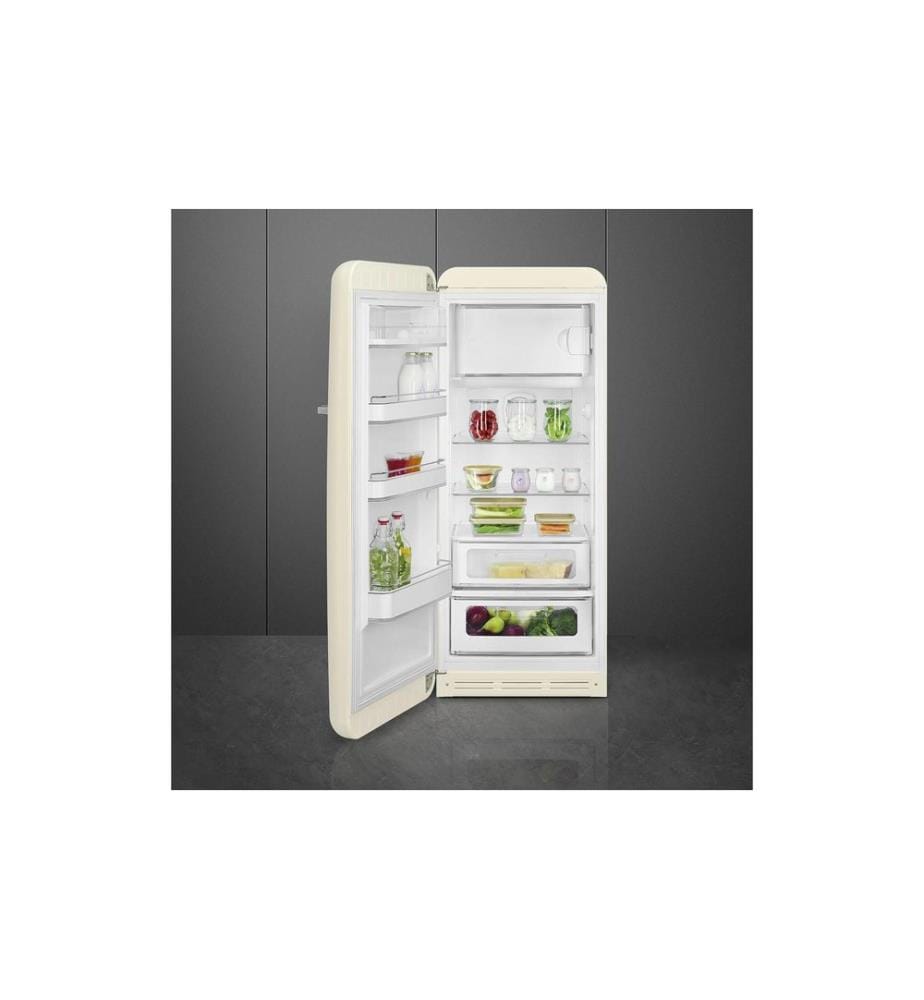 SMEG - Kühlschrank FAB28LCR6 Crème, Links
