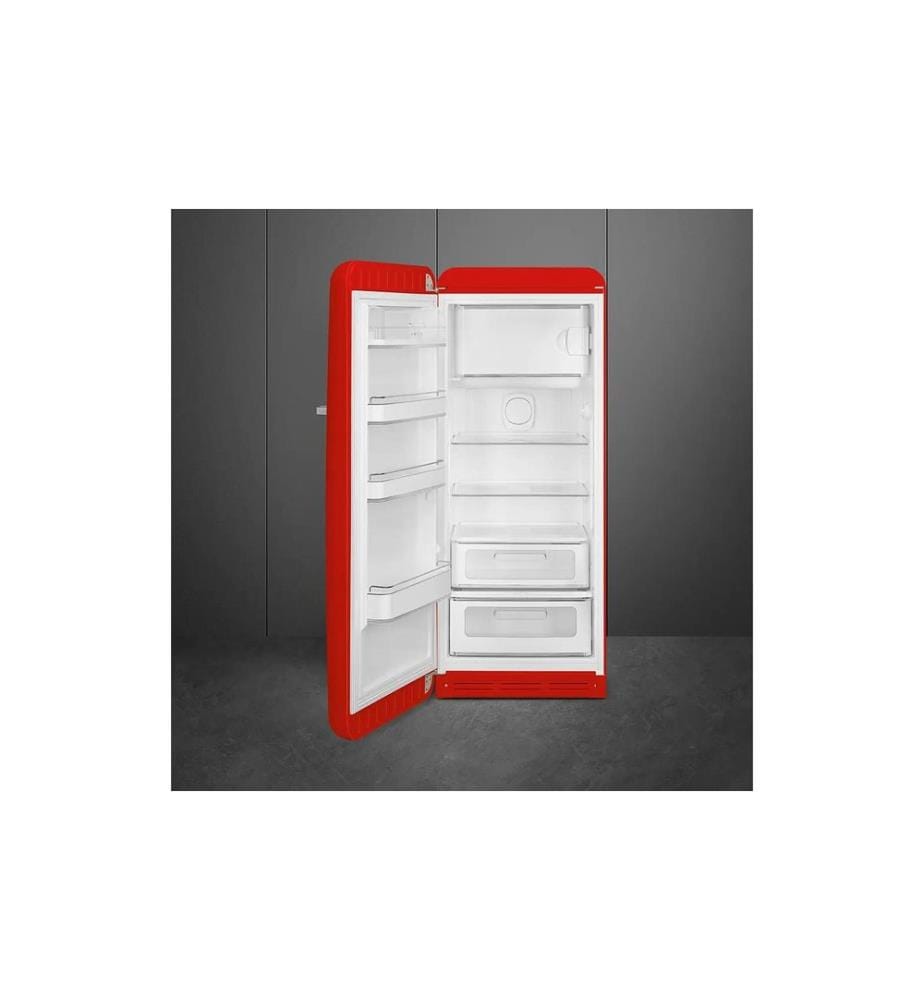 SMEG - Réfrigérateur FAB28LRD6 Rouge, Gauche