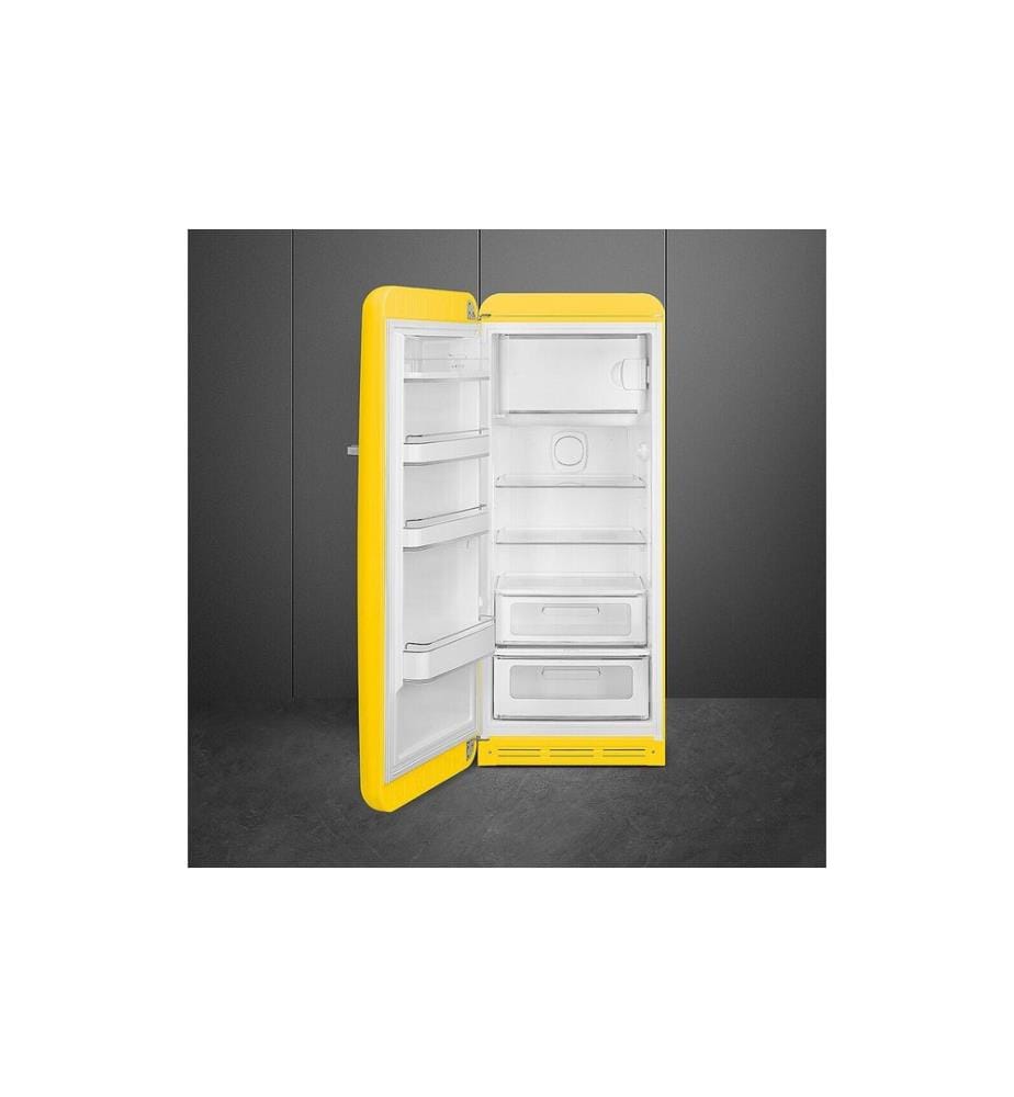 SMEG - Kühlschrank FAB28LYW6 Gelb, Links