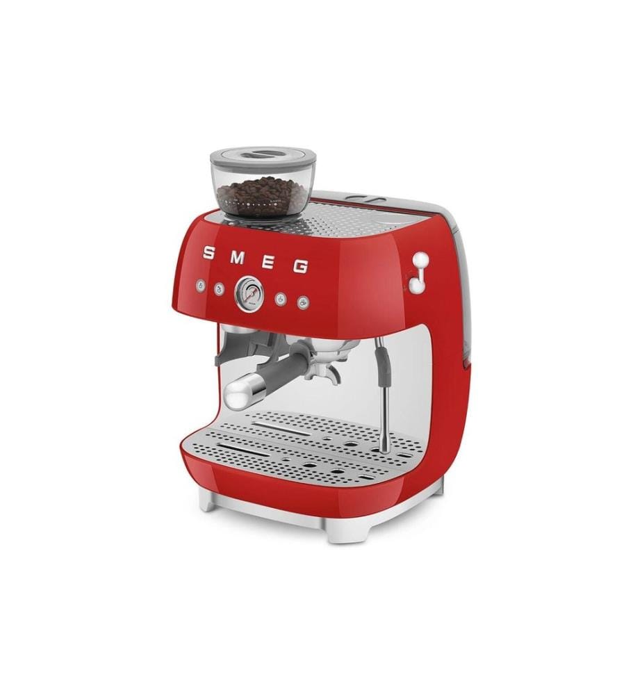 SMEG - Siebträgermaschine 50's Style EGF03RDEU Rot