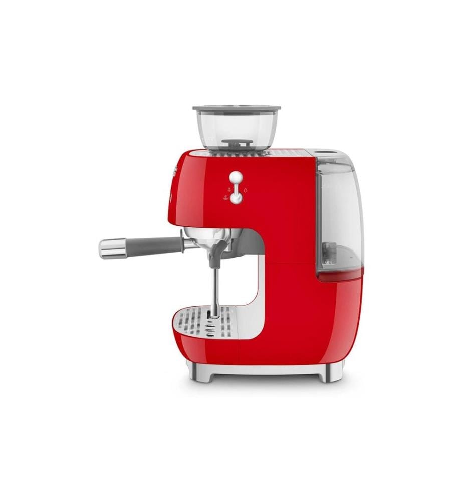 SMEG - Siebträgermaschine 50's Style EGF03RDEU Rot