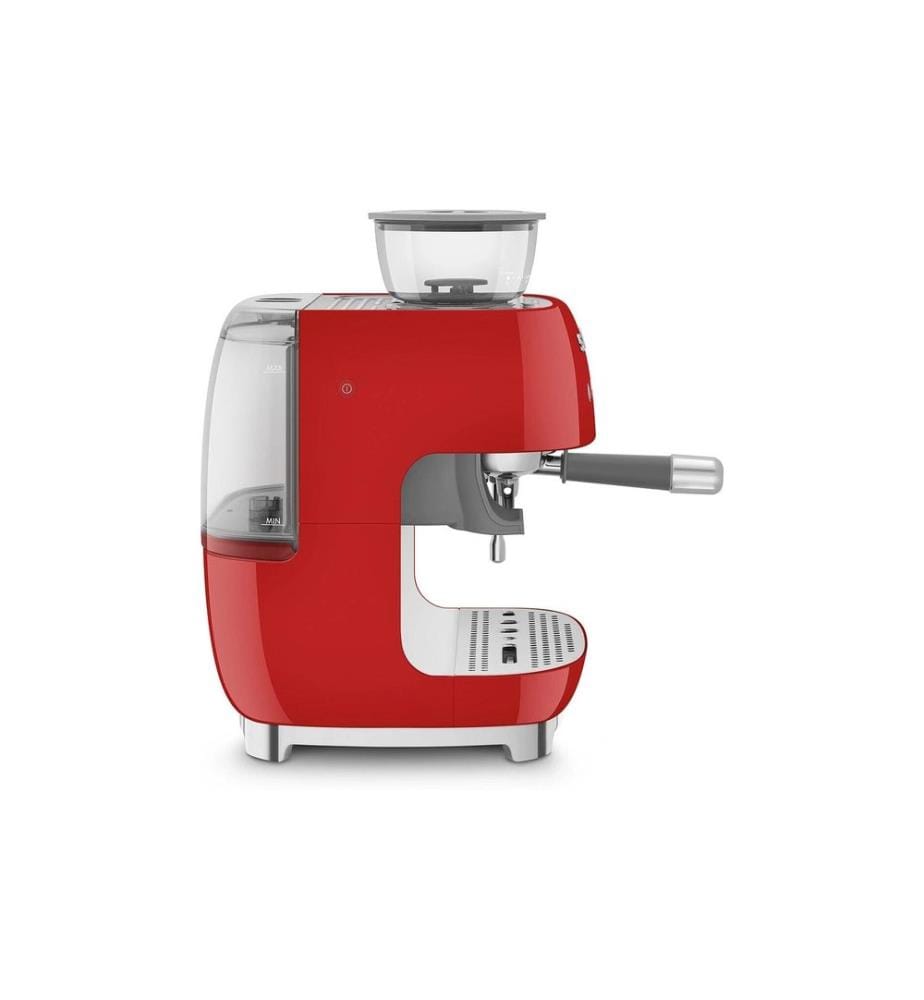 SMEG - Siebträgermaschine 50's Style EGF03RDEU Rot