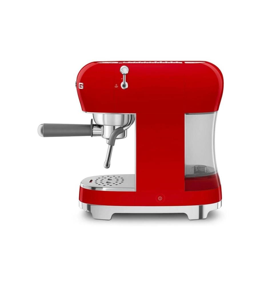 SMEG - Siebträgermaschine 50's Style ECF02RDEU Rot