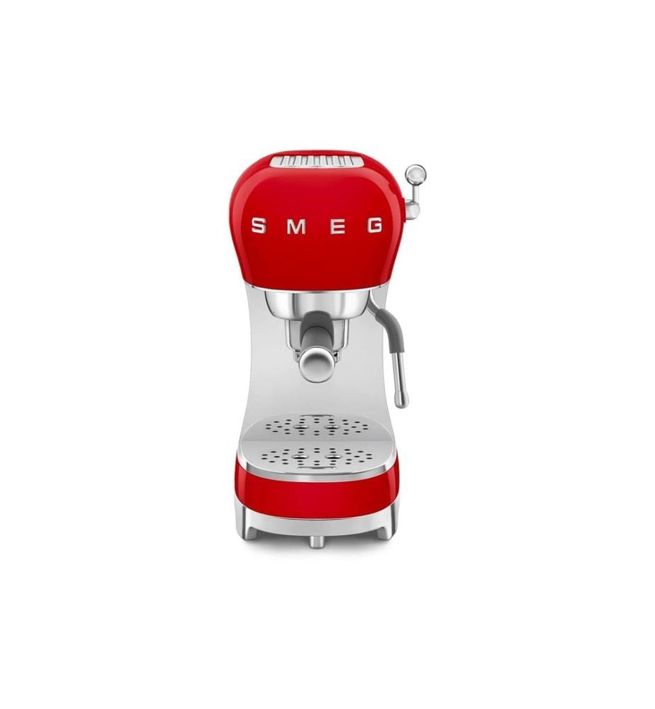 SMEG - Siebträgermaschine 50's Style ECF02RDEU Rot