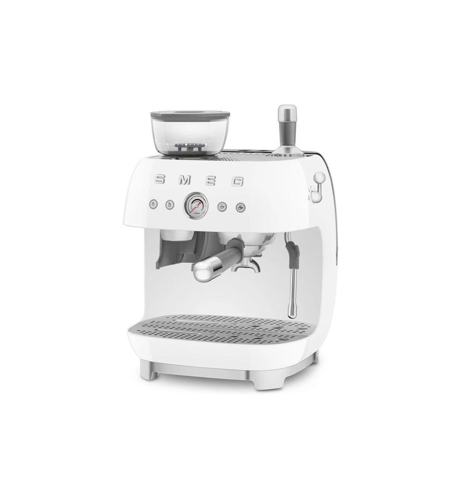 SMEG - Siebträgermaschine 50's Style EGF03WHEU Weiss