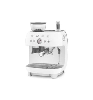 SMEG - Siebträgermaschine 50's Style EGF03WHEU Weiss