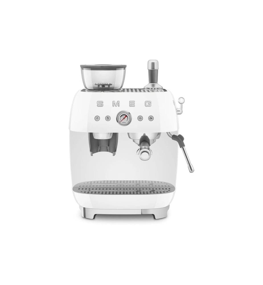 SMEG - Siebträgermaschine 50's Style EGF03WHEU Weiss