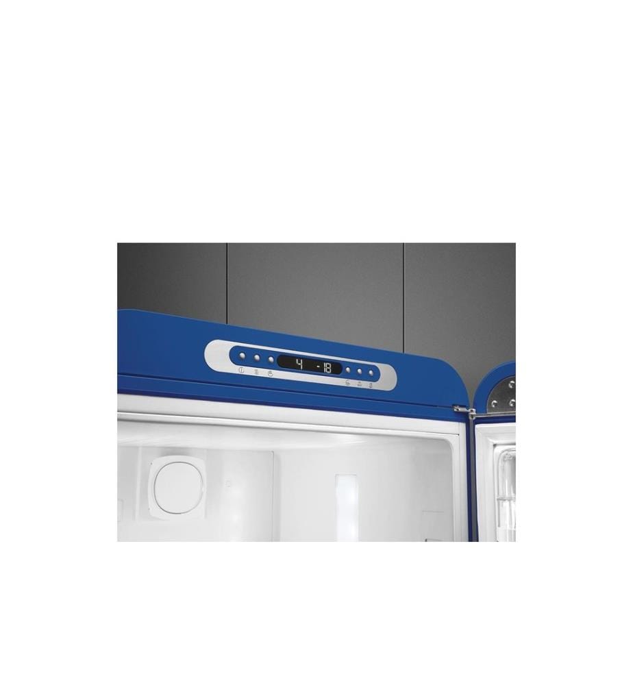 SMEG - Kühl-Gefrierkombination FAB32RBE6 Blau, Rechts