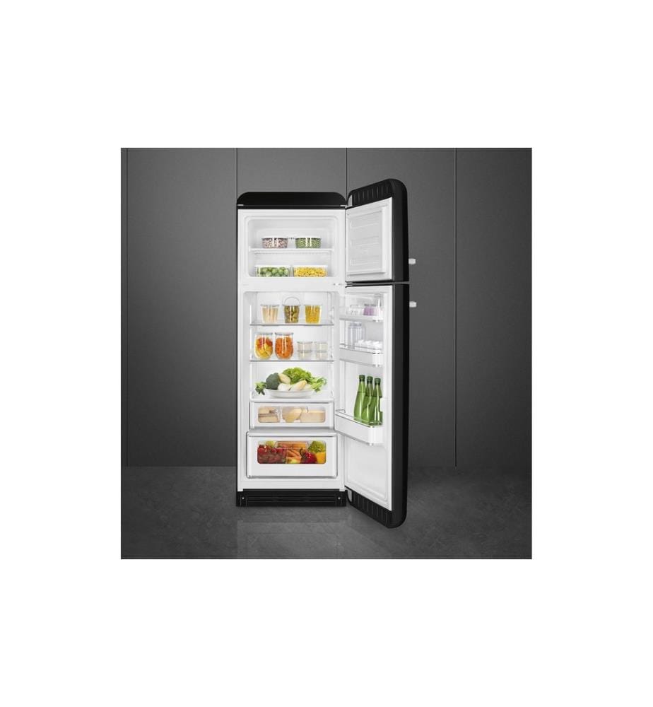SMEG - Kühl-Gefrierkombination FAB30RBL6 Schwarz