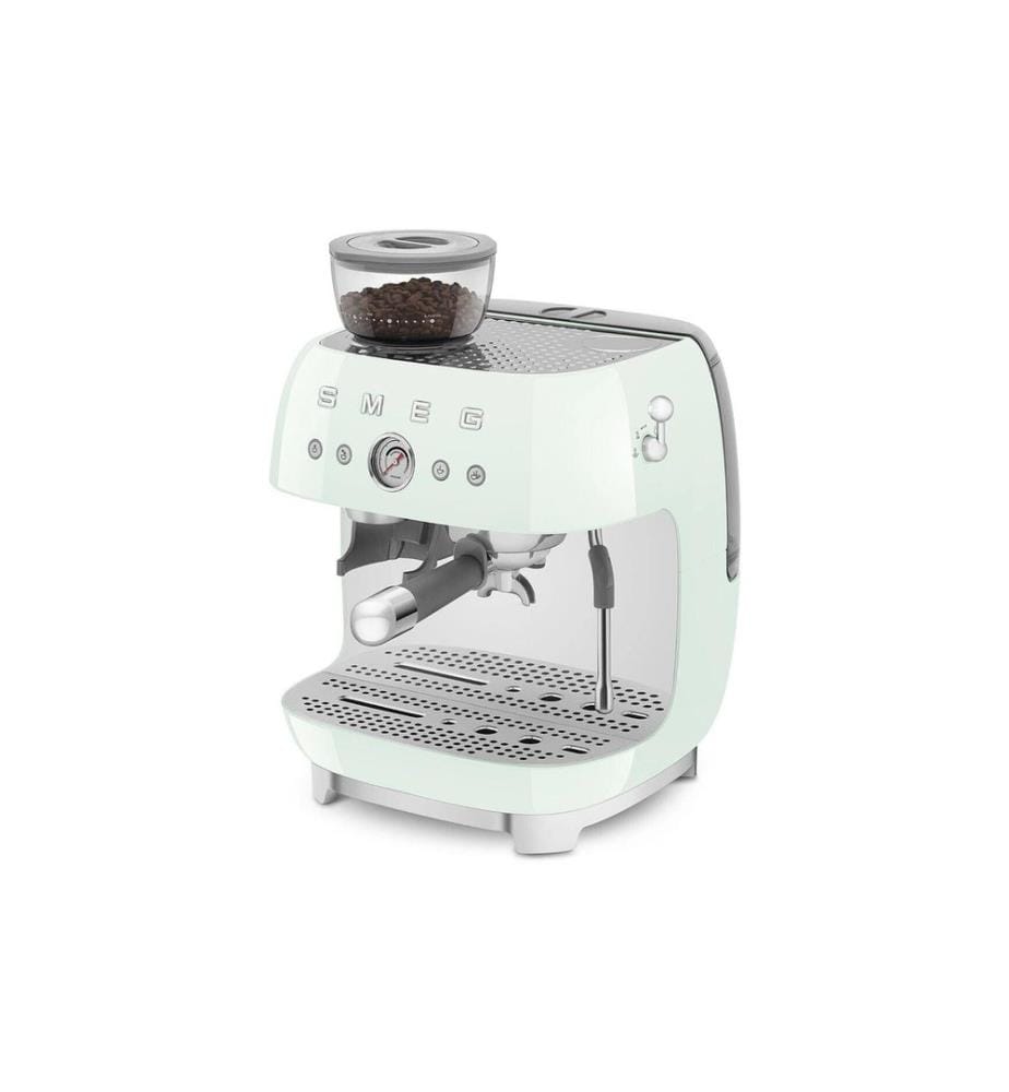 SMEG - Siebträgermaschine 50's Style EGF03PGEU Grün
