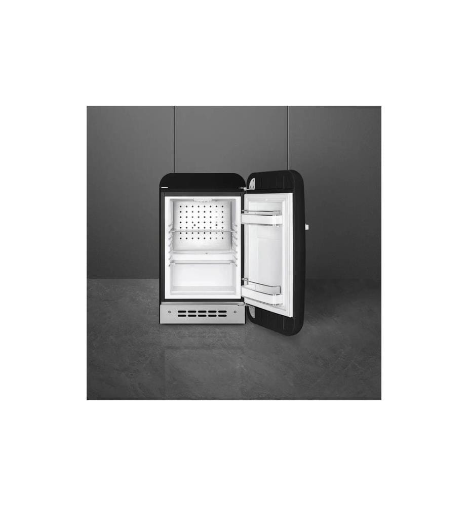 SMEG - Réfrigérateur FAB5RBL6 Noir, Droite