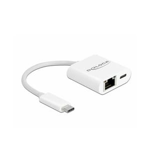 DELOCK - Netzwerk-Adapter 65402 USB-C – RJ45 mit PowerDelivery