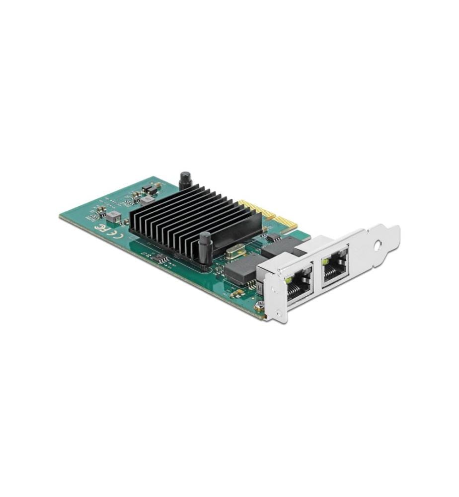 DELOCK - Netzwerkkarte 2x 1Gbps, i82576 PCI-Express x4