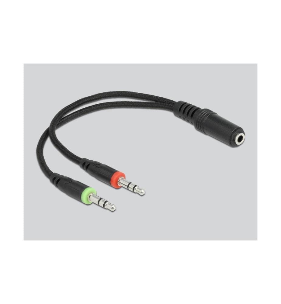DELOCK - Headset Gaming Over-Ear LED für PC,Notebook,Konsolen Schwarz