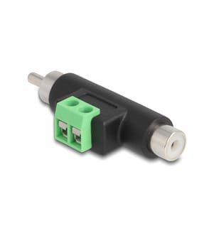 DELOCK - Audio-Adapter Terminalblock zu Cinch - Cinch