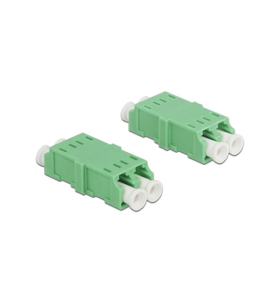 DELOCK - LWL-Kupplung 4 Stück Singlemode LC – LC, OS2, Duplex