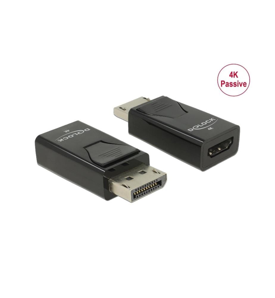 DELOCK - Adapter 4K Passive DisplayPort - HDMI