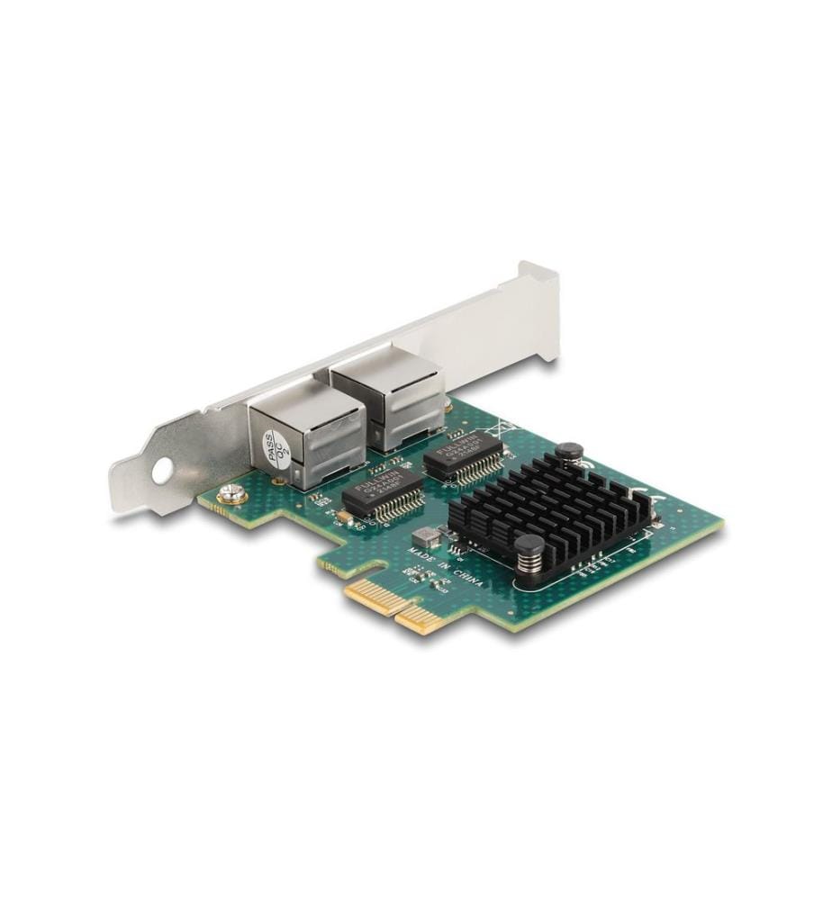 DELOCK - Netzwerkkarte 2x RJ45 Gigabit, PCI-Express x1