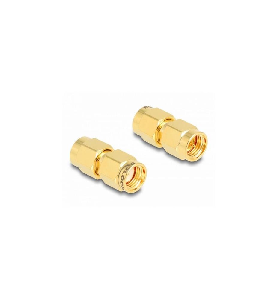 DELOCK - Antennenadapter C6801, RP-SMA Stecker (m) - SMA Stecker (m)