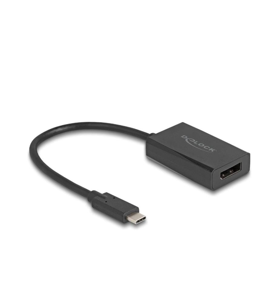 DELOCK - Adapter 4K/60Hz mit PD 85 W DisplayPort - USB Type-C