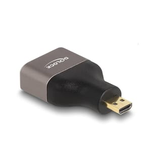 DELOCK - Adaptateur 8K 60 Hz HDMI - Micro HDMI (HDMI-D)