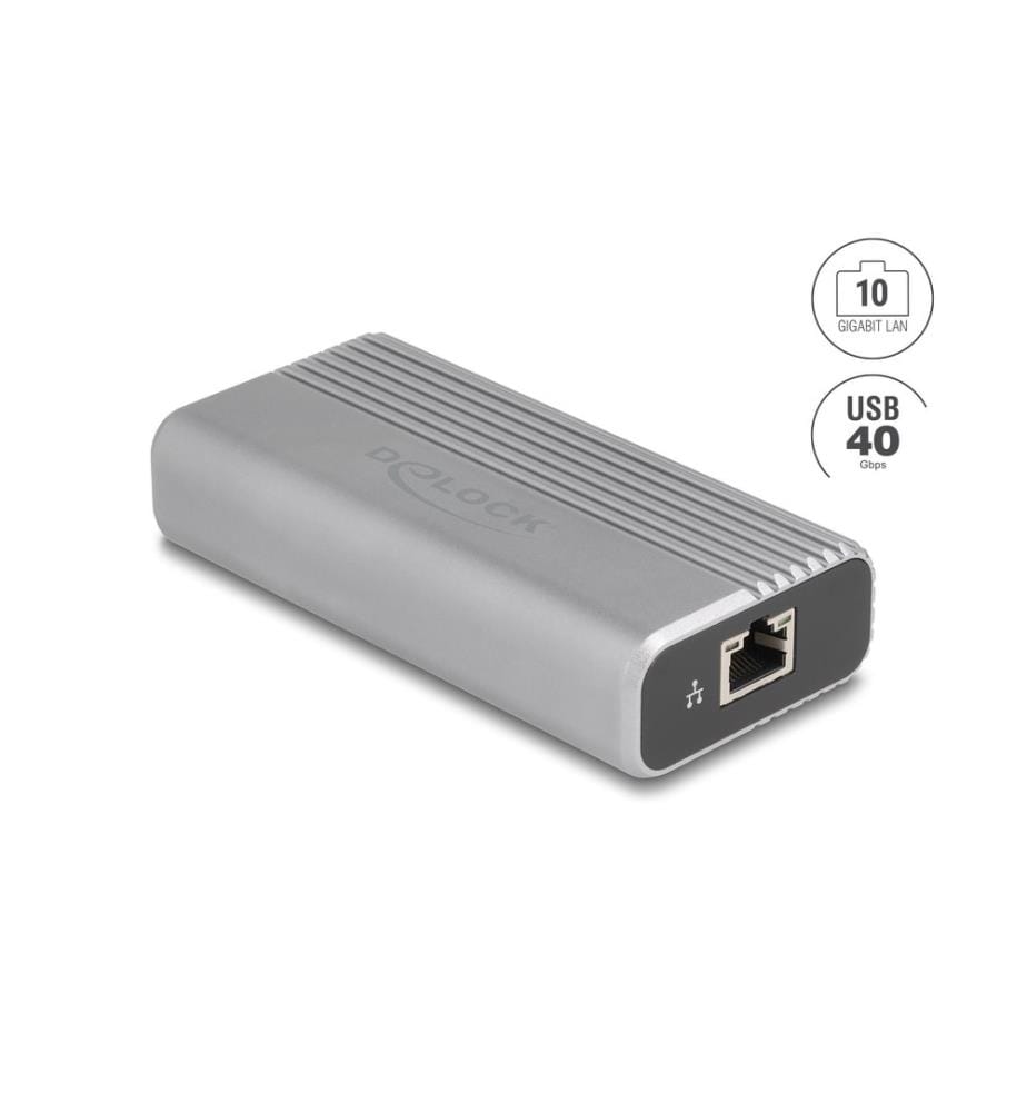 DELOCK - Netzwerk-Adapter Thunderbolt 4 (USB-C-Formfaktor) zu RJ45