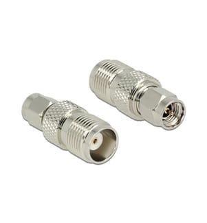 DELOCK - Antennenadapter TNC Buchse (f) - SMA Stecker (m)