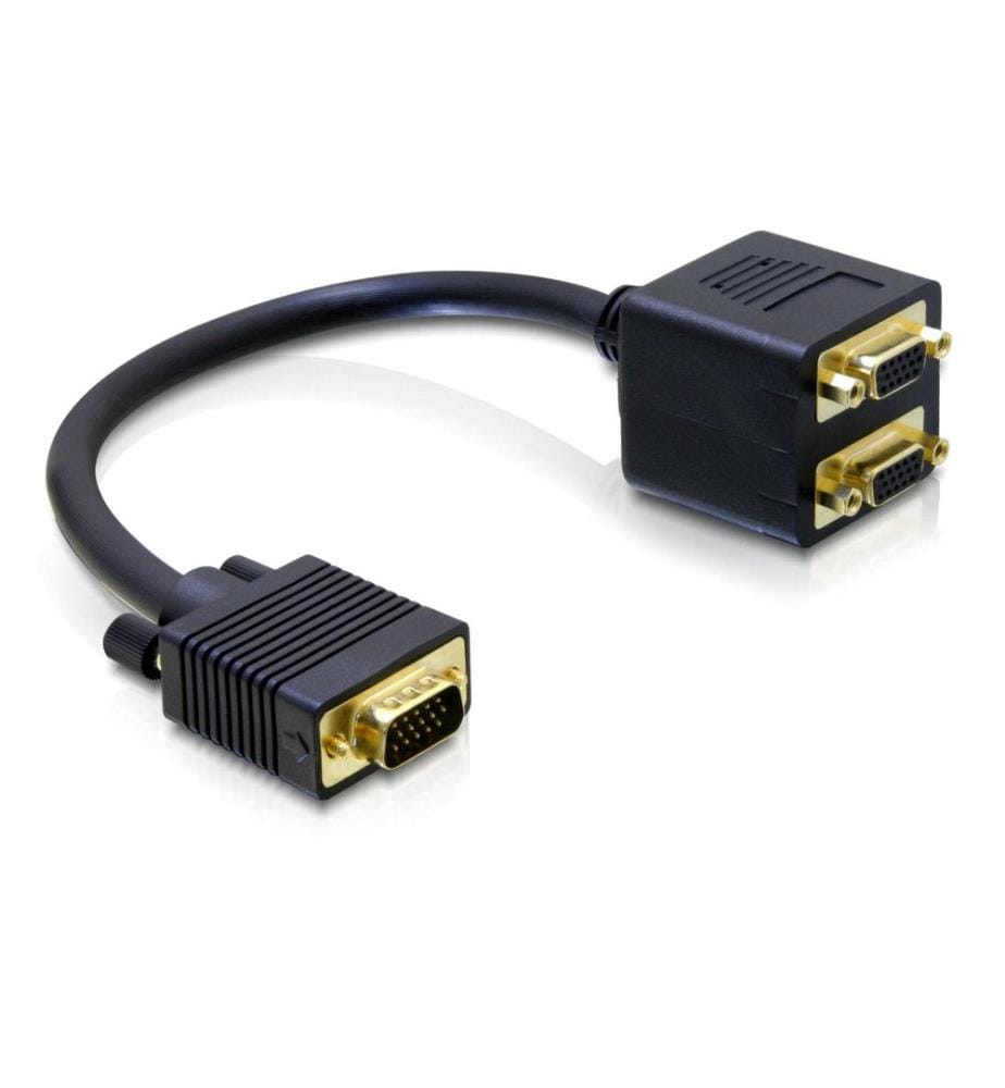 DELOCK - 2-Port Signalsplitter VGA - 2x VGA, passiv