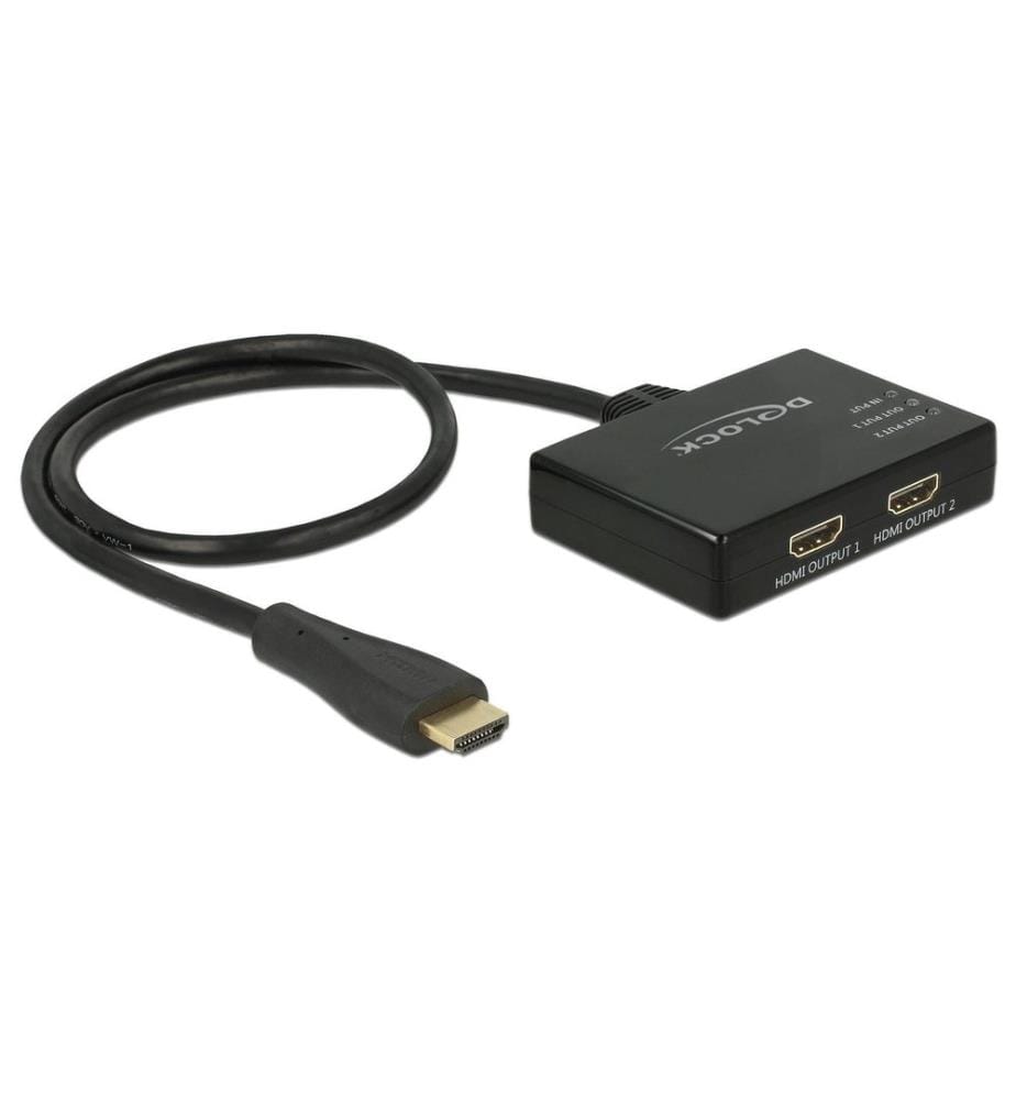 DELOCK - 2-Port Signalsplitter HDMI - HDMI 4K/30Hz