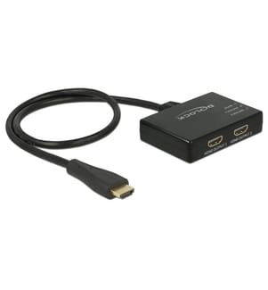 DELOCK - 2-Port Signalsplitter HDMI - HDMI 4K/30Hz