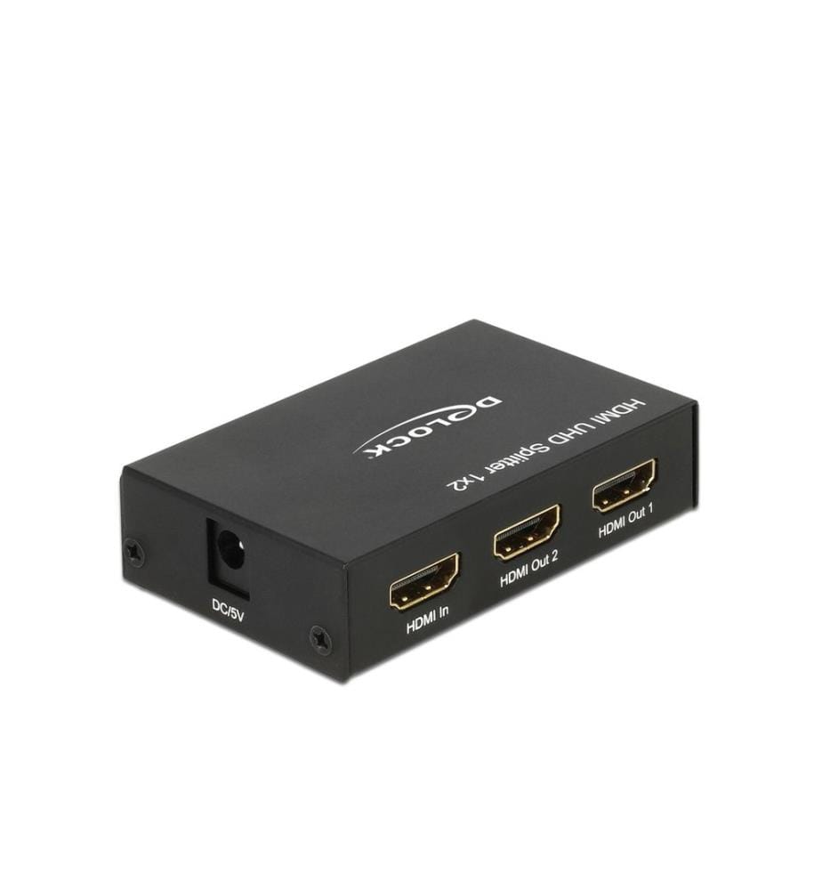 DELOCK - 2-Port Signalsplitter HDMI – HDMI 4K/60Hz