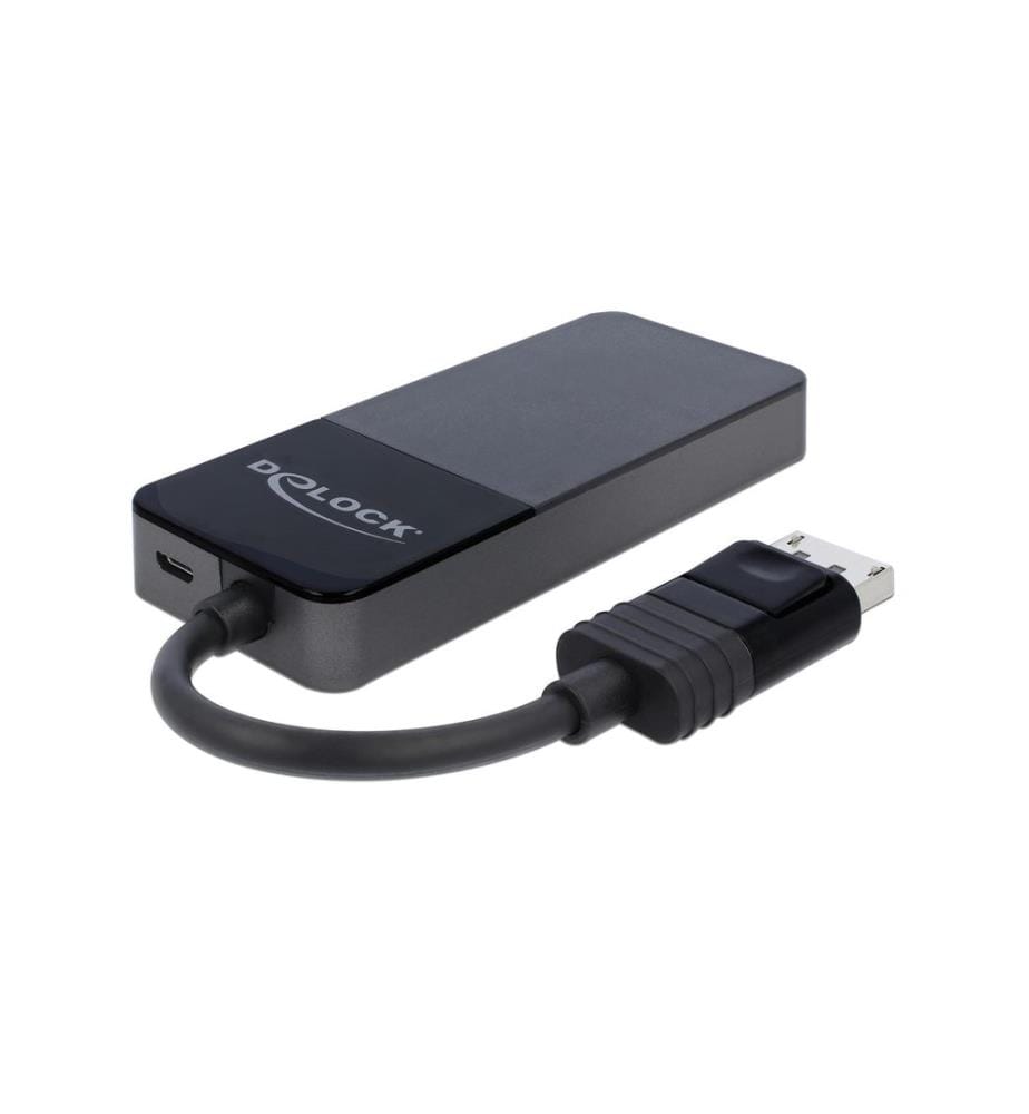 DELOCK - 3-Port Signalsplitter Displayport, 4K/60Hz unterstützt MST