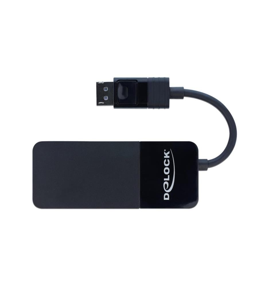 DELOCK - 3-Port Signalsplitter Displayport, 4K/60Hz unterstützt MST
