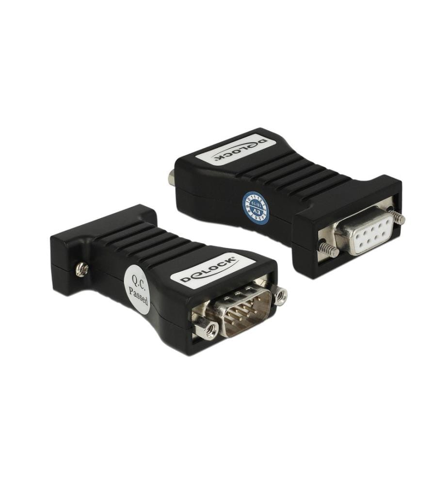 Delock Adaptateur Isolateur DB9 RS232 femelle – RS232 mâle