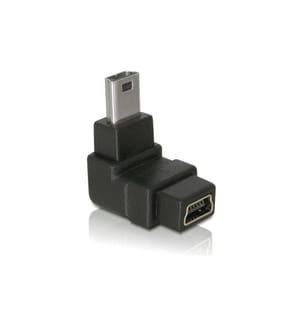 Adaptateur Delock USB 2.0 USB-MiniB Mâle - USB-MiniB Femelle