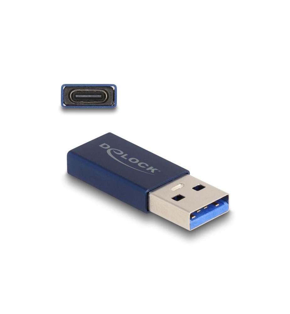 Delock adaptateur USB 3.2 Gen 2 (10 Gbps) USB-A mâle - USB-C femelle