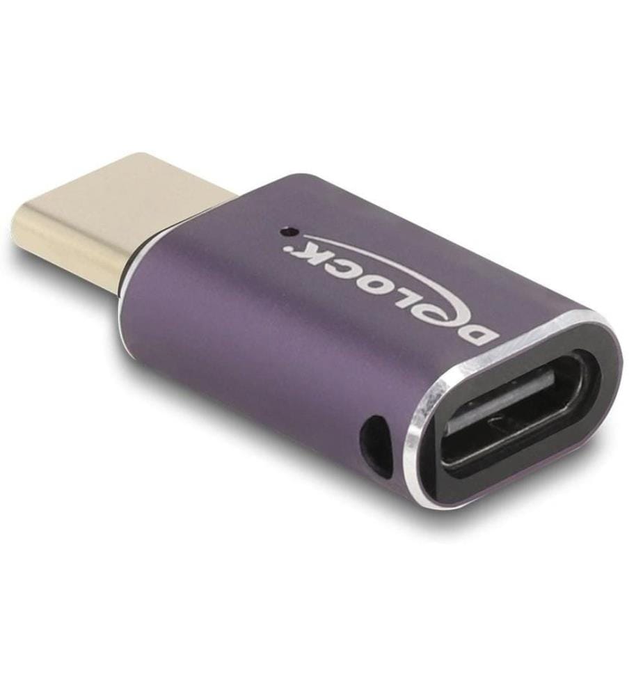 Delock USB-Adapter 40 Gbps Portschoner USB-C Stecker - USB-C Buchse