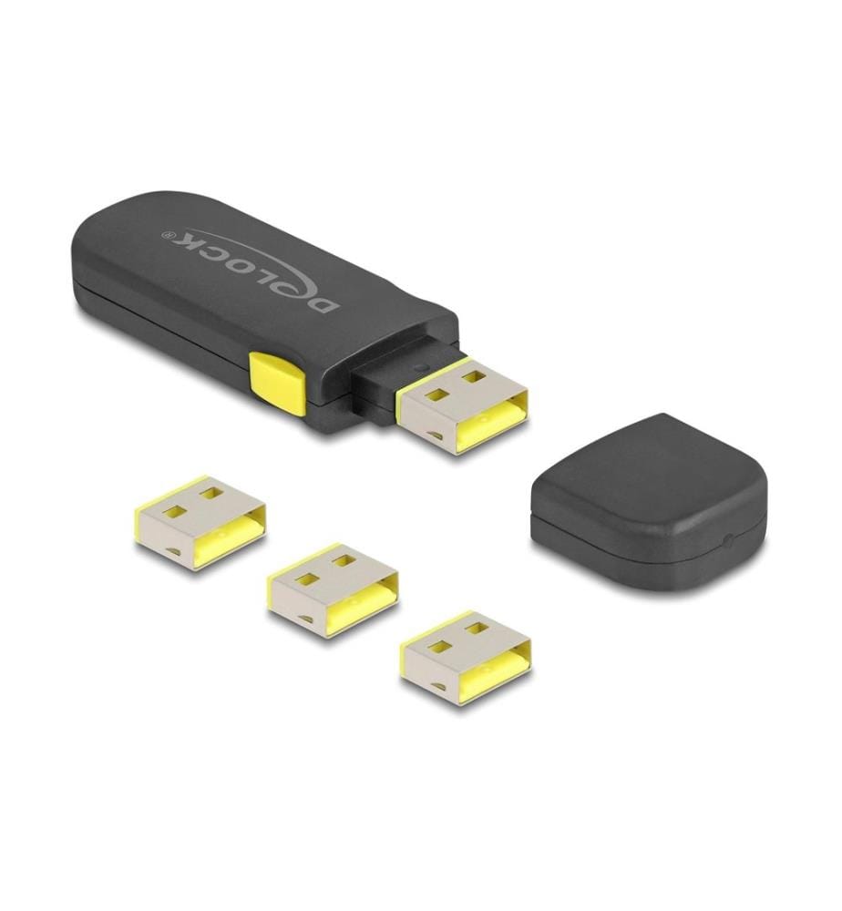 Delock Bloqueur de Port USB Set Fiche USB-A - Prise USB-A
