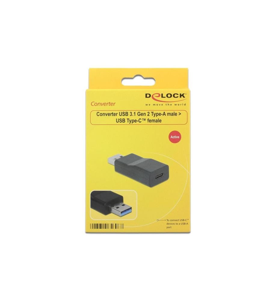Delock USB 3.1 Adapter USB-A Stecker - USB-C Buchse