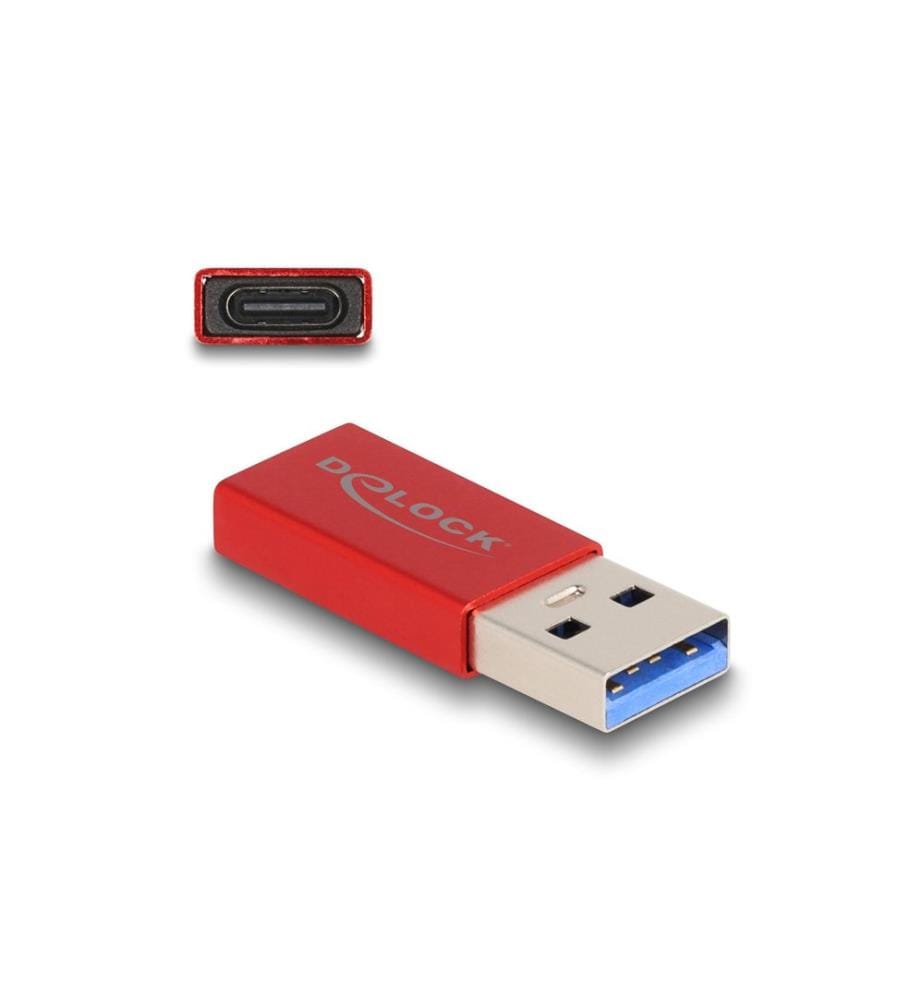 Delock USB-Adapter 3.2 Gen 2 (10 Gbps) USB-A Stecker - USB-C Buchse