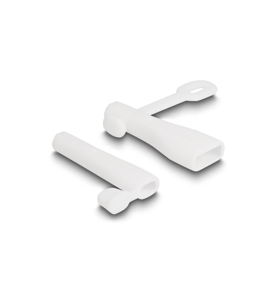 Delock Protection anti-poussière pour connecteur USB-A et connecteur Apple Lightning