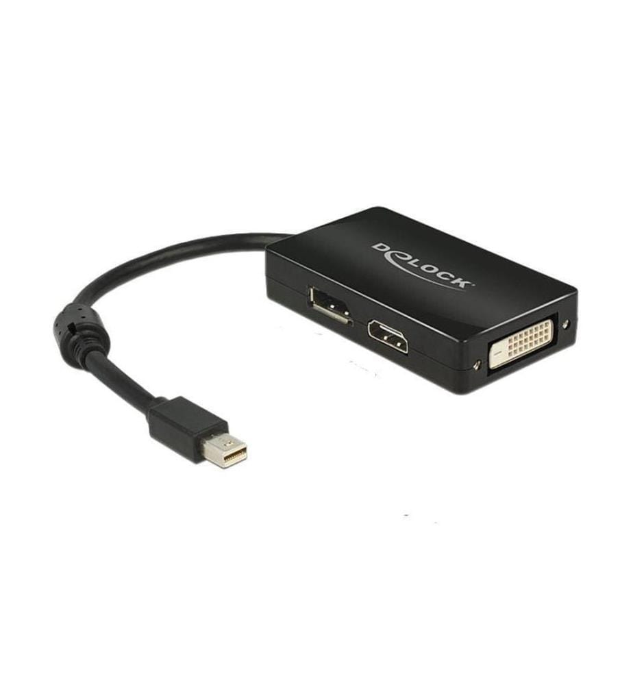 Multi-adaptateur Delock Mini-DisplayPort – HDMI/DVI-D/DP